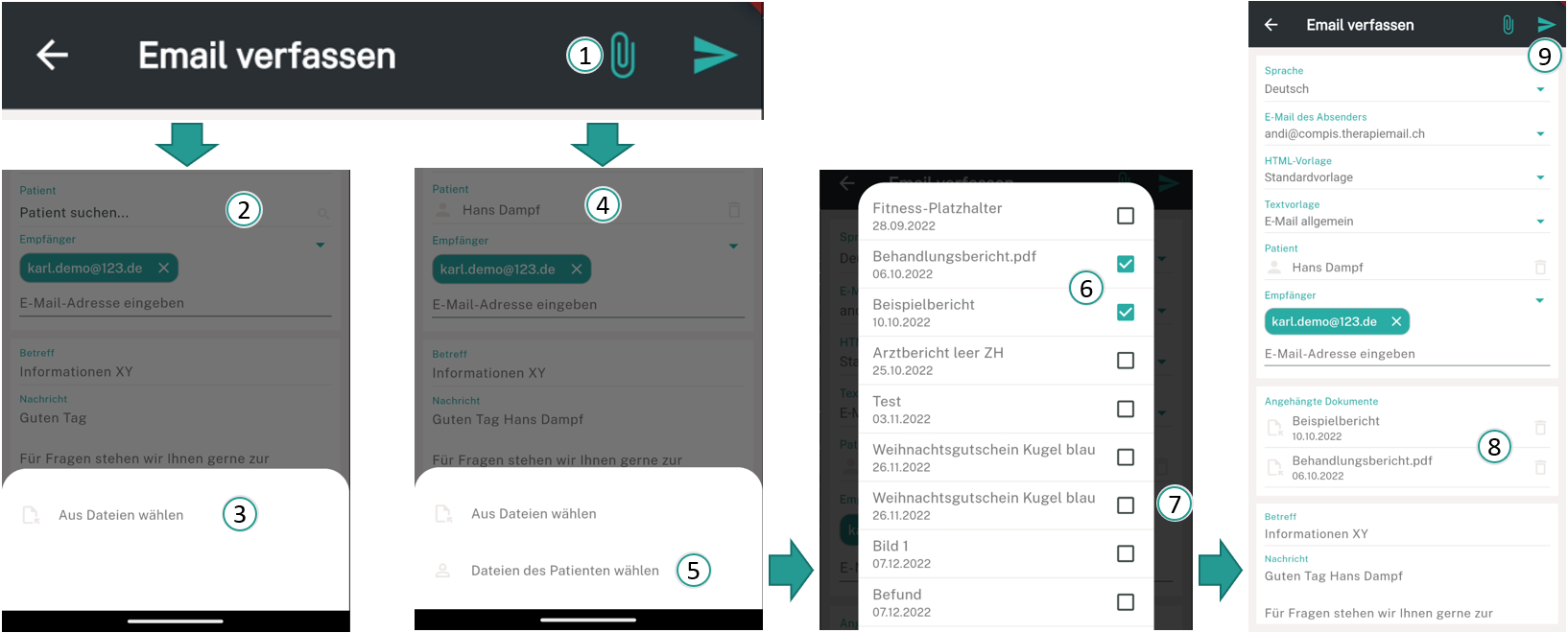 Anh&auml;nge hinzuf&uuml;gen