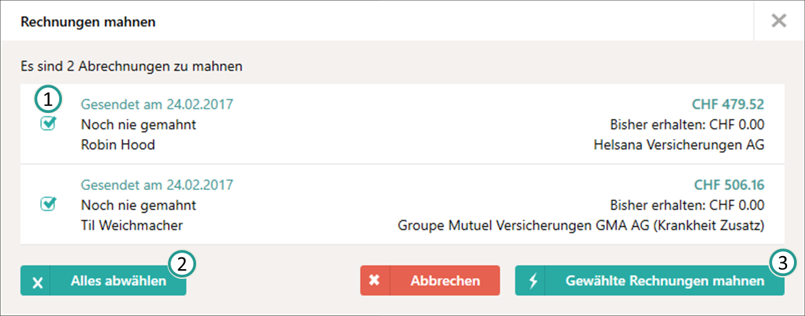 Assistant de rappel
