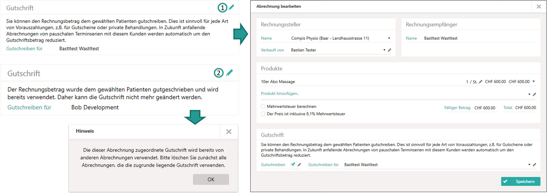 Gutschrift
