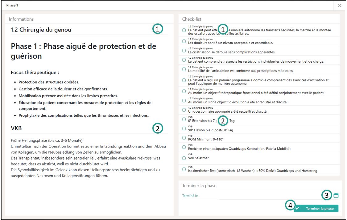 Boîte d'informations sur les phases