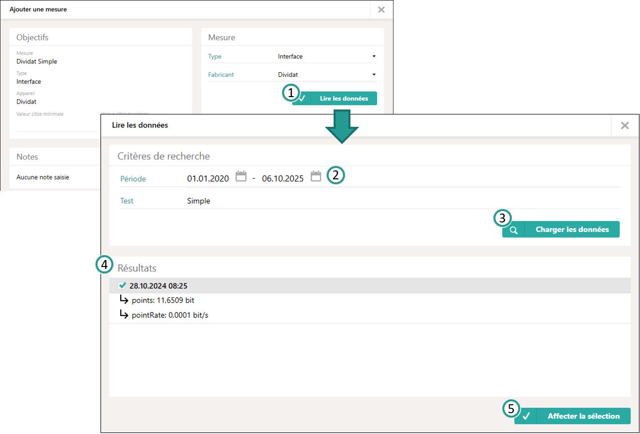Dividat-Datenschnittstelle