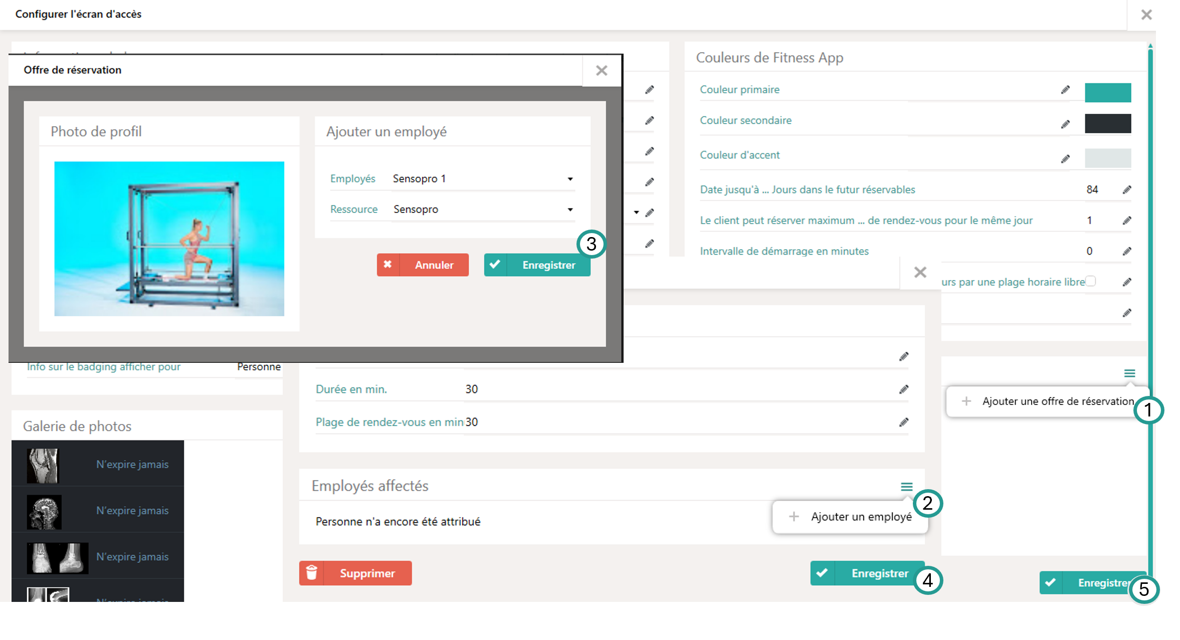 D&eacute;finir des offres de r&eacute;servation