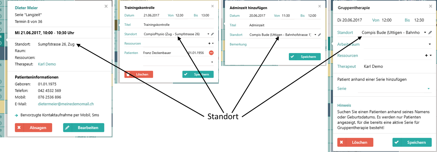 Standorte