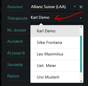 Changer le thérapeute