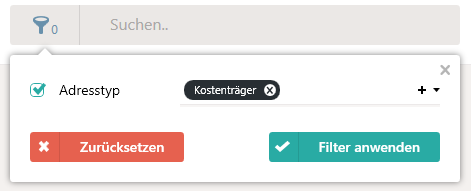Adress-Suche