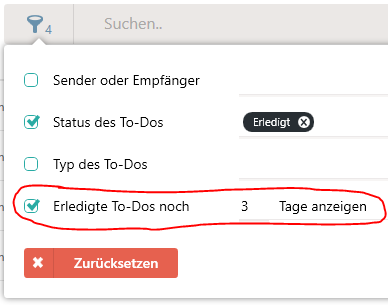 Neuer Filter