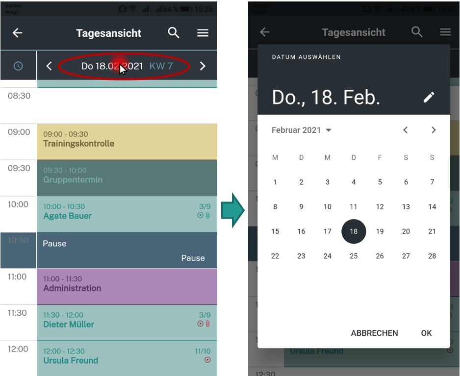 Neue App-Navigation