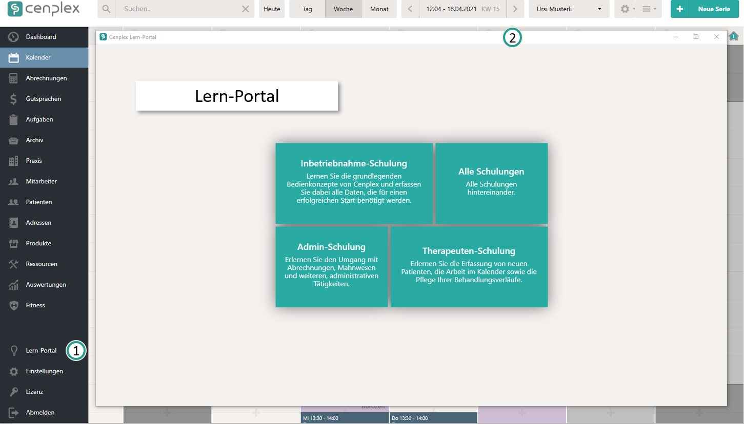 Neues Lernportal