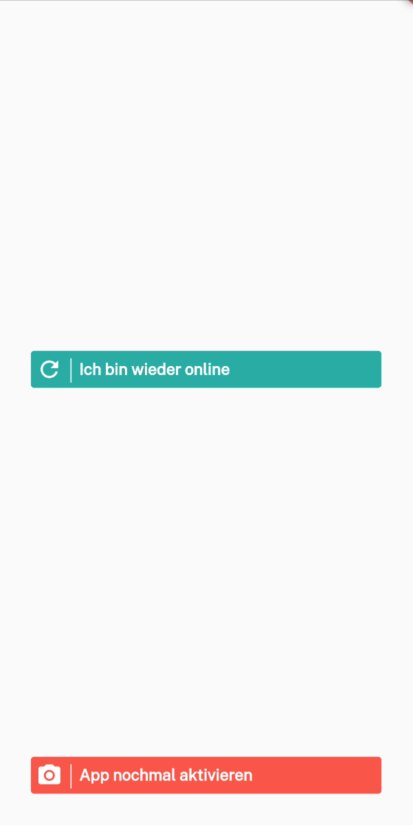 Offline-Dialog