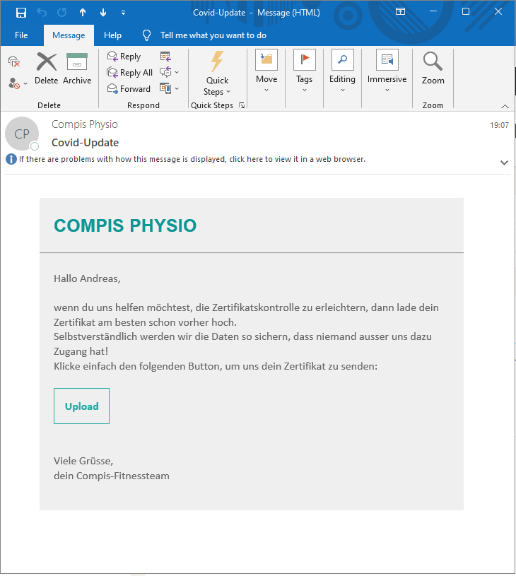 E-Mail mit Link