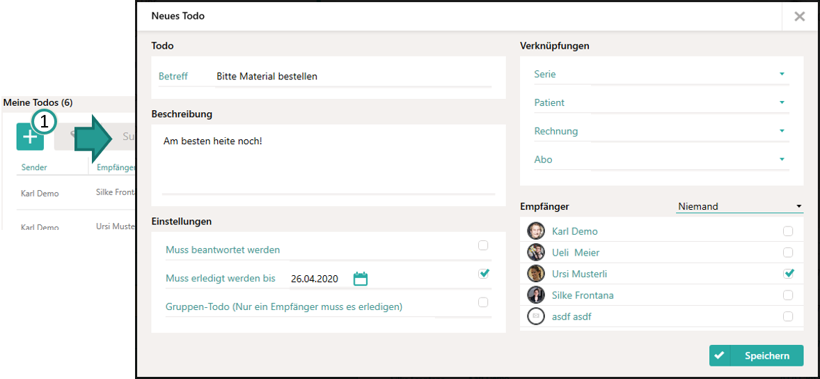 Neues To-Dos anlegen