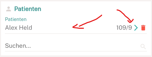 Gruppenteilnehmer anzeigen