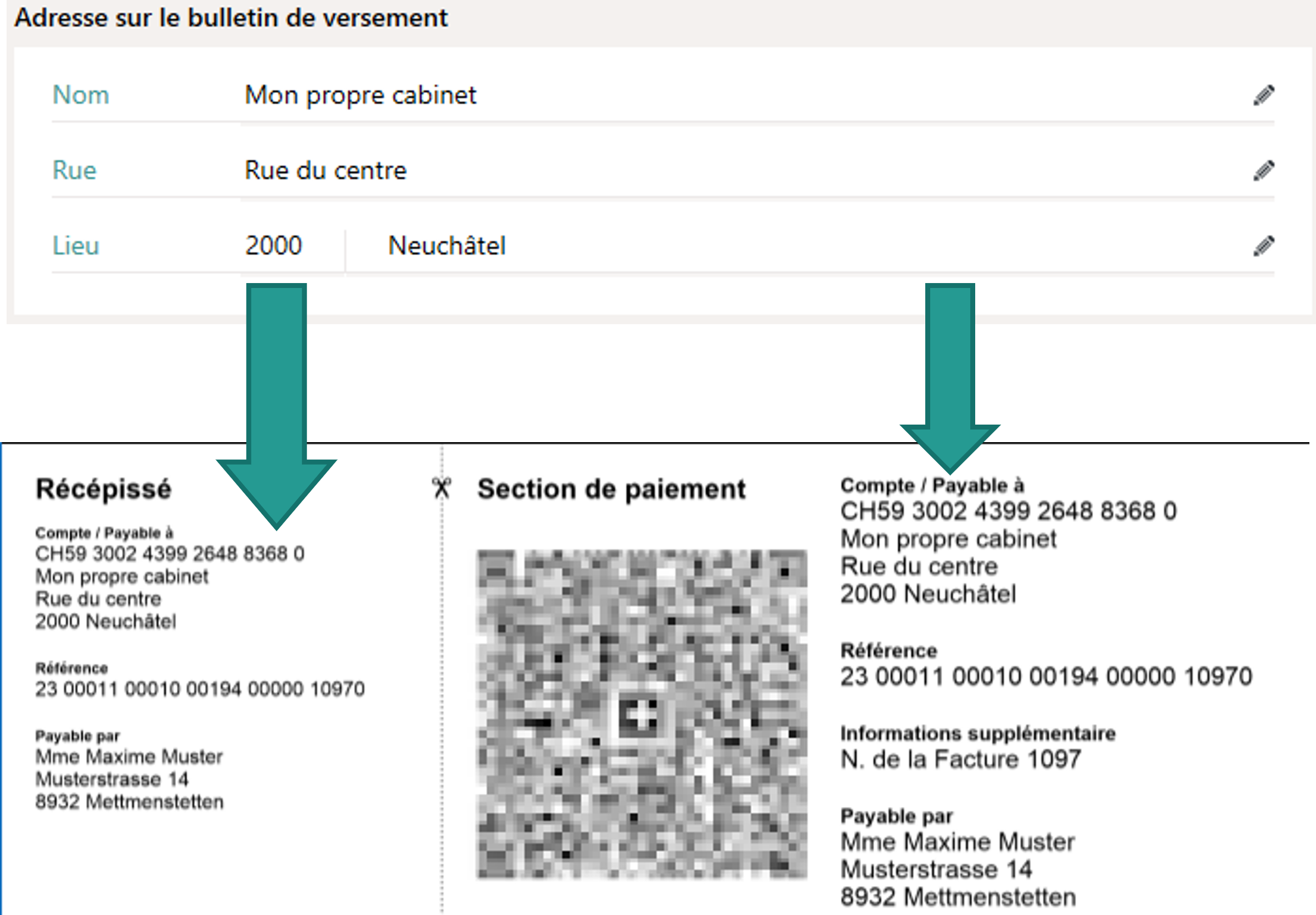Exemple adresse individuelle