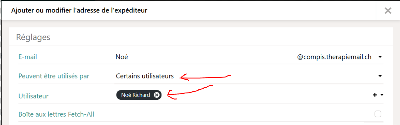 Définir l'autorisation