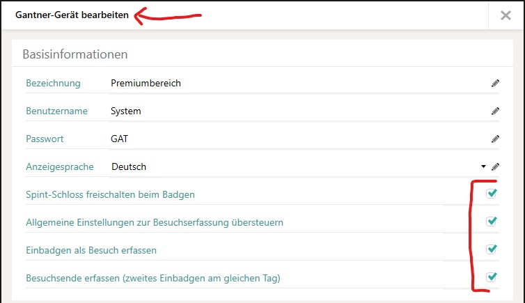 Ger&auml;te konfigurieren