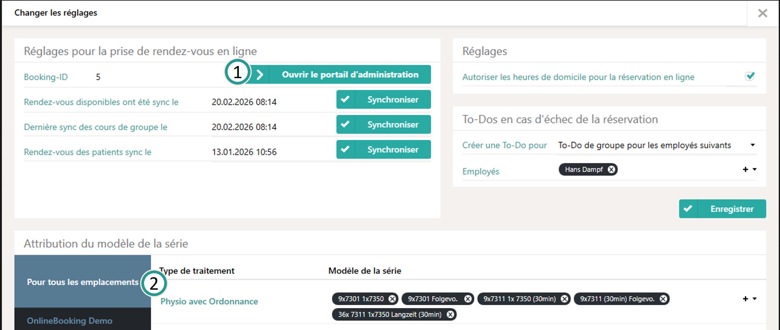 Neue Booking-Optionen