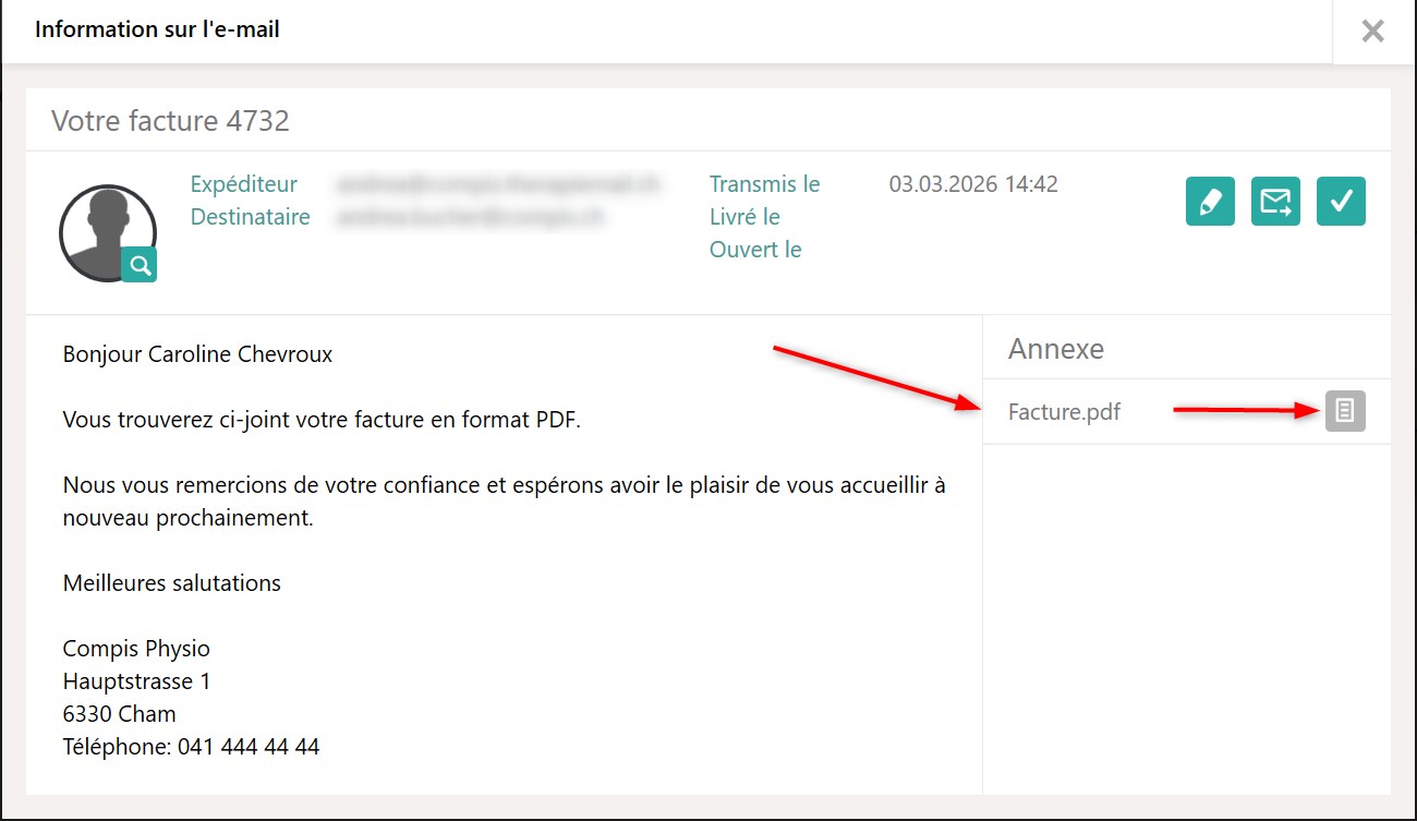 Tous les annexes sont sauvegard&eacute;s