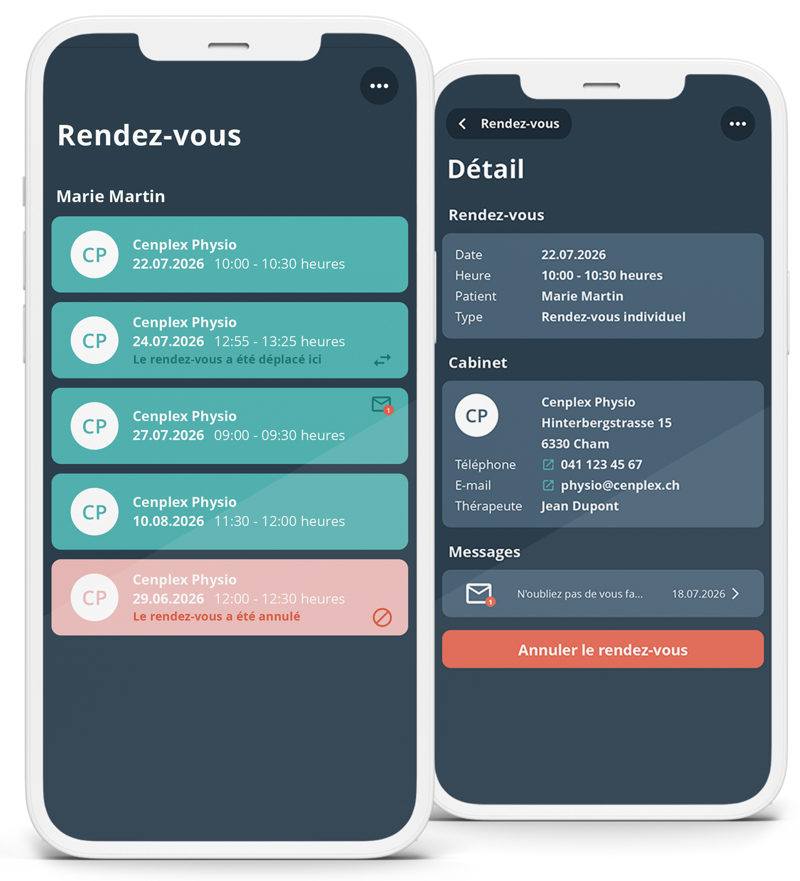 Cenplex Booking App